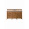 James Martin Vanities Brittany 60in Single Vanity, Saddle Brown w/ 3 CM Ethereal Noctis Quartz Top 650-V60S-SBR-3ENC - alternate 1